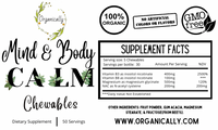 Mind & Body CALM Chewables - 30 servings